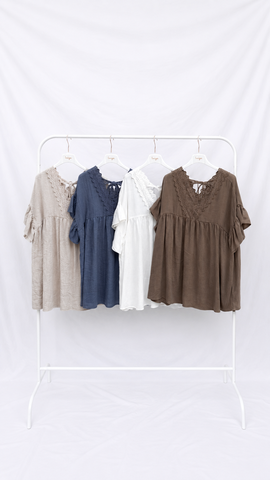 WIYA - Blouse ample romantique
