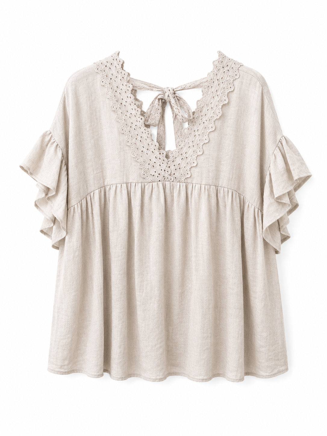 WIYA - Blouse ample romantique
