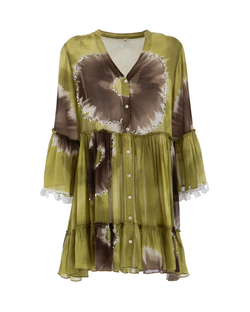 ALEX MAX – Robe courte tie & dye bohème