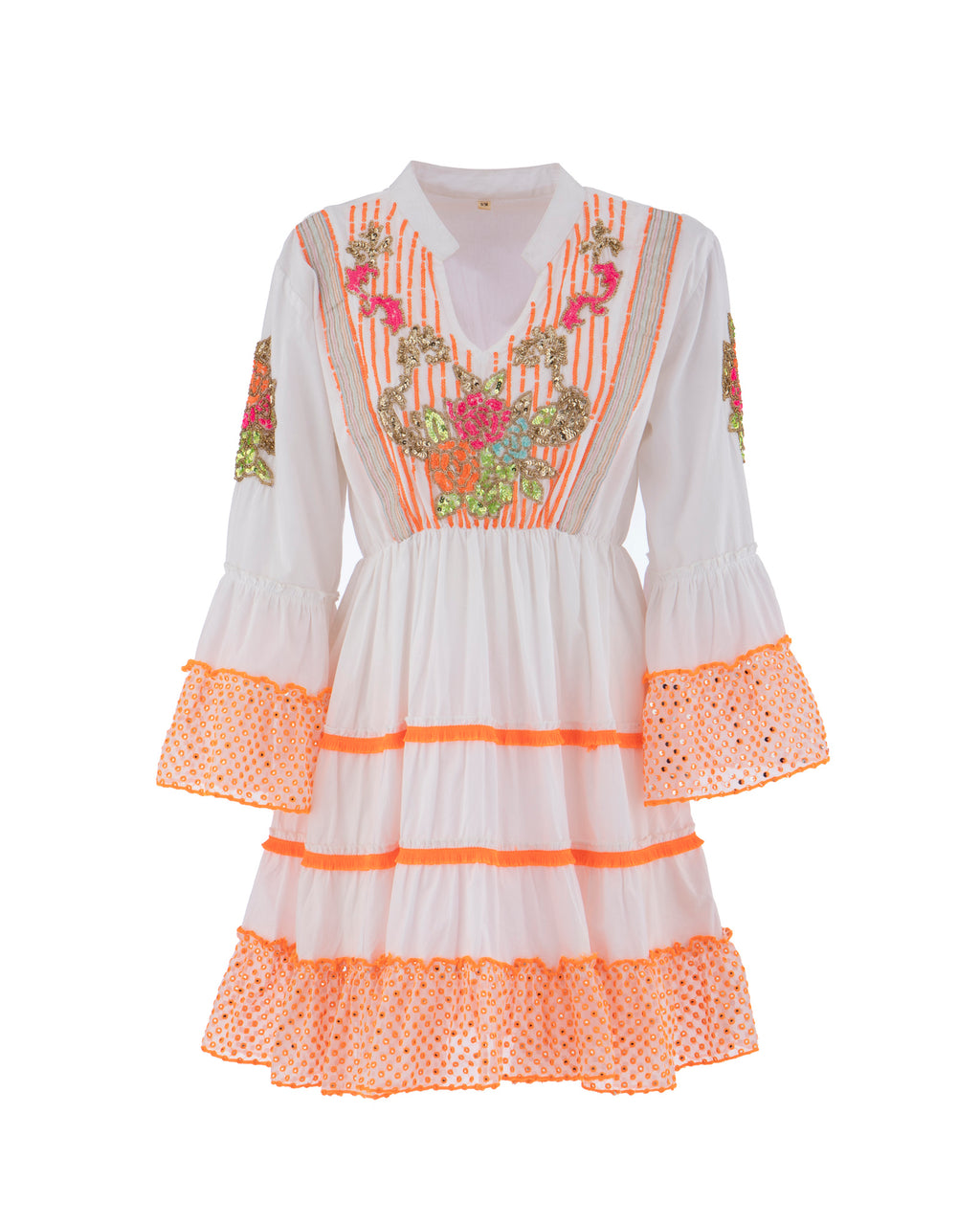 ALEX MAX – Kaftan brodé bohème