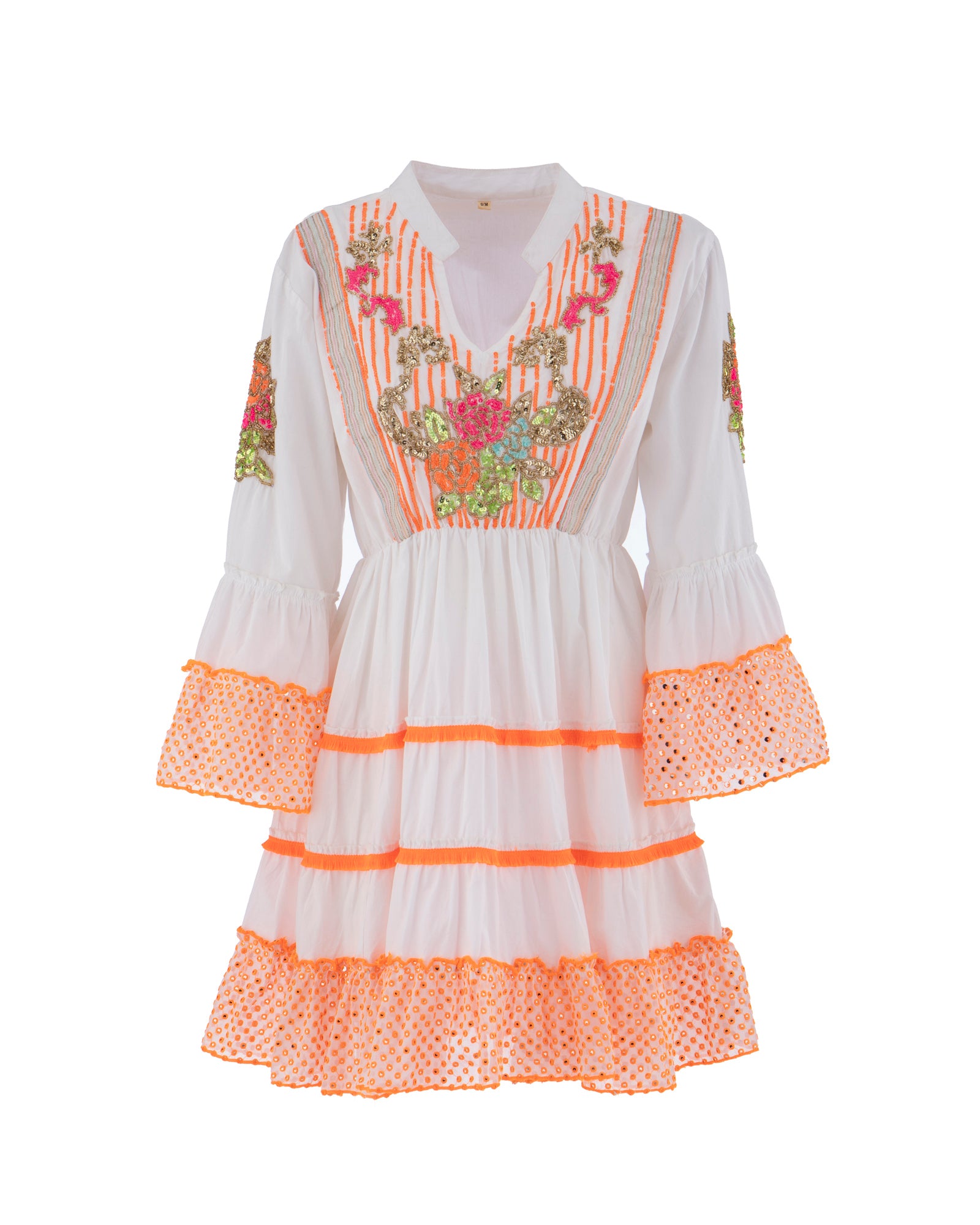ALEX MAX – Kaftan brodé bohème