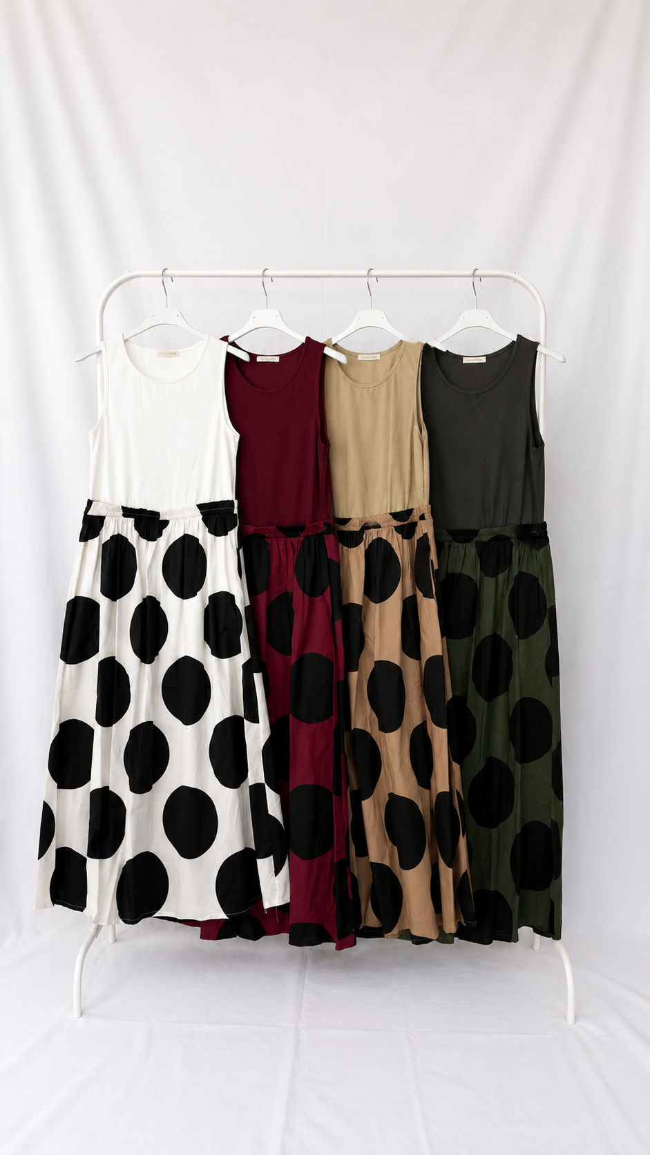 MAËMÉLI – Robe longue à pois