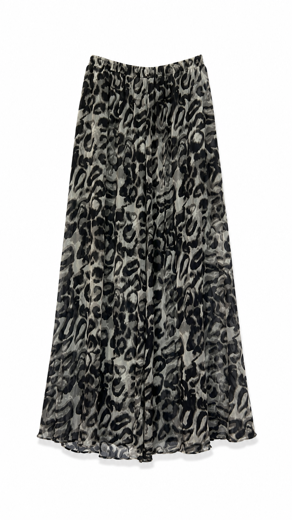 WIYA – Pantalon palazzo imprimé léopard
