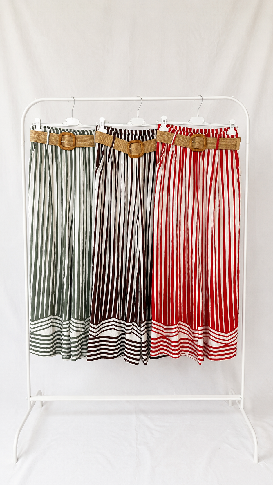 MAËMÉLI – Pantalon rayé fluide