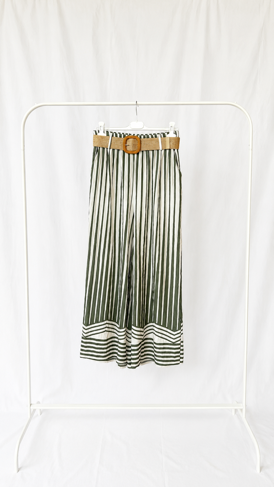 MAËMÉLI – Pantalon rayé fluide