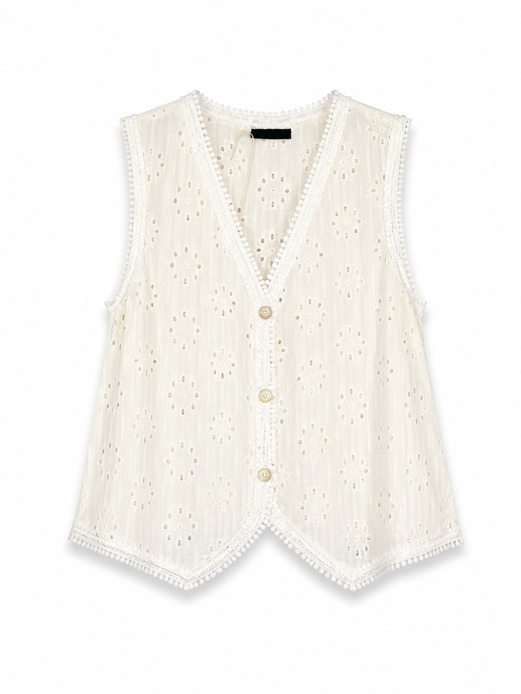MAËMÉLI – Haut broderie anglaise