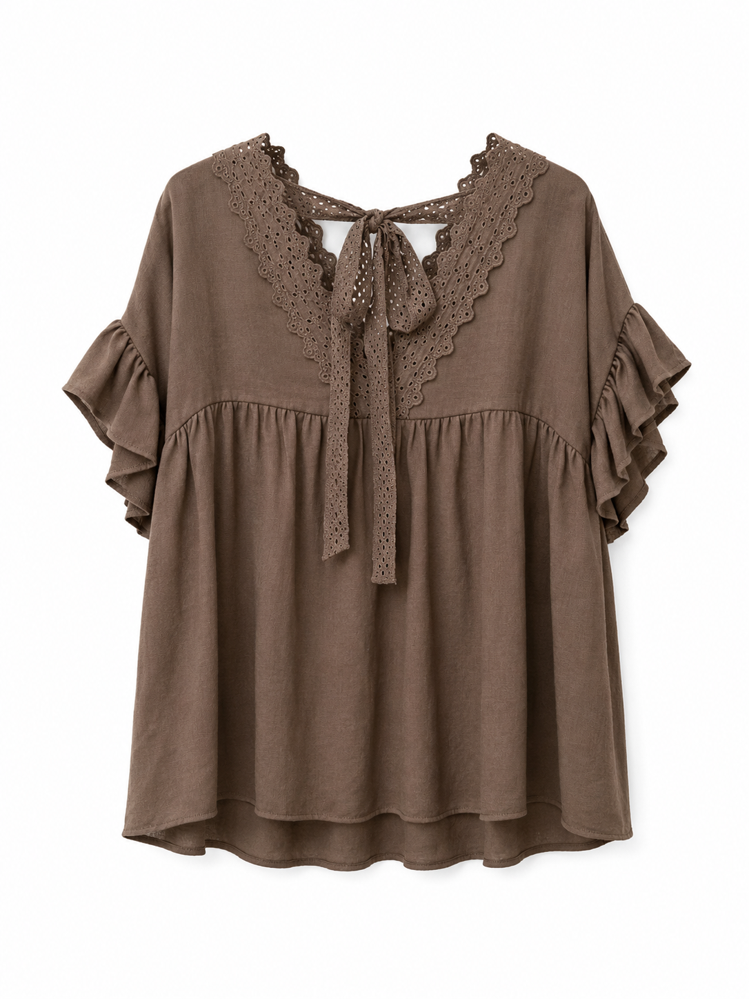 WIYA - Blouse ample romantique