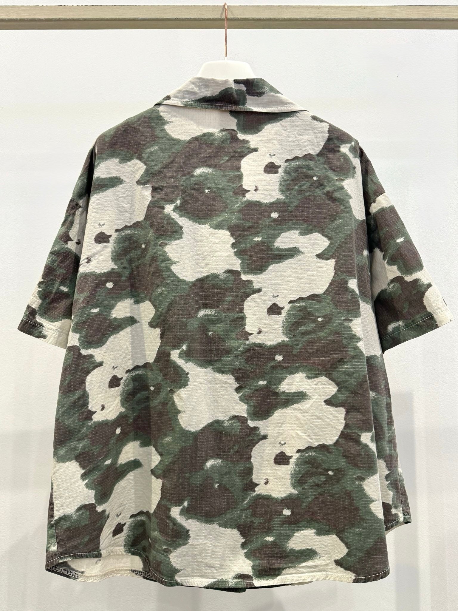 WIYA - Chemise camouflage manche courte