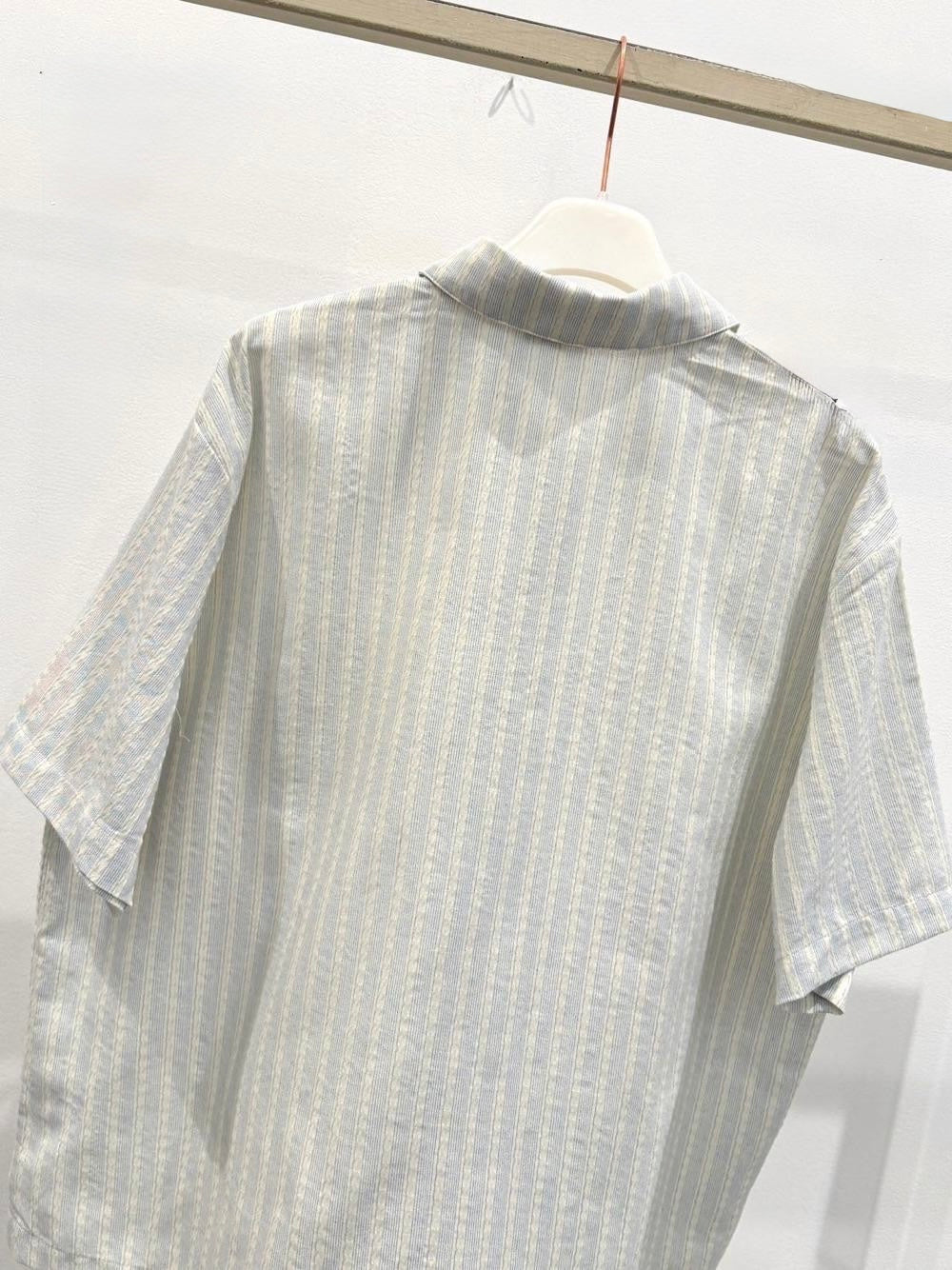 WIYA - Chemise rayée et poche crochet