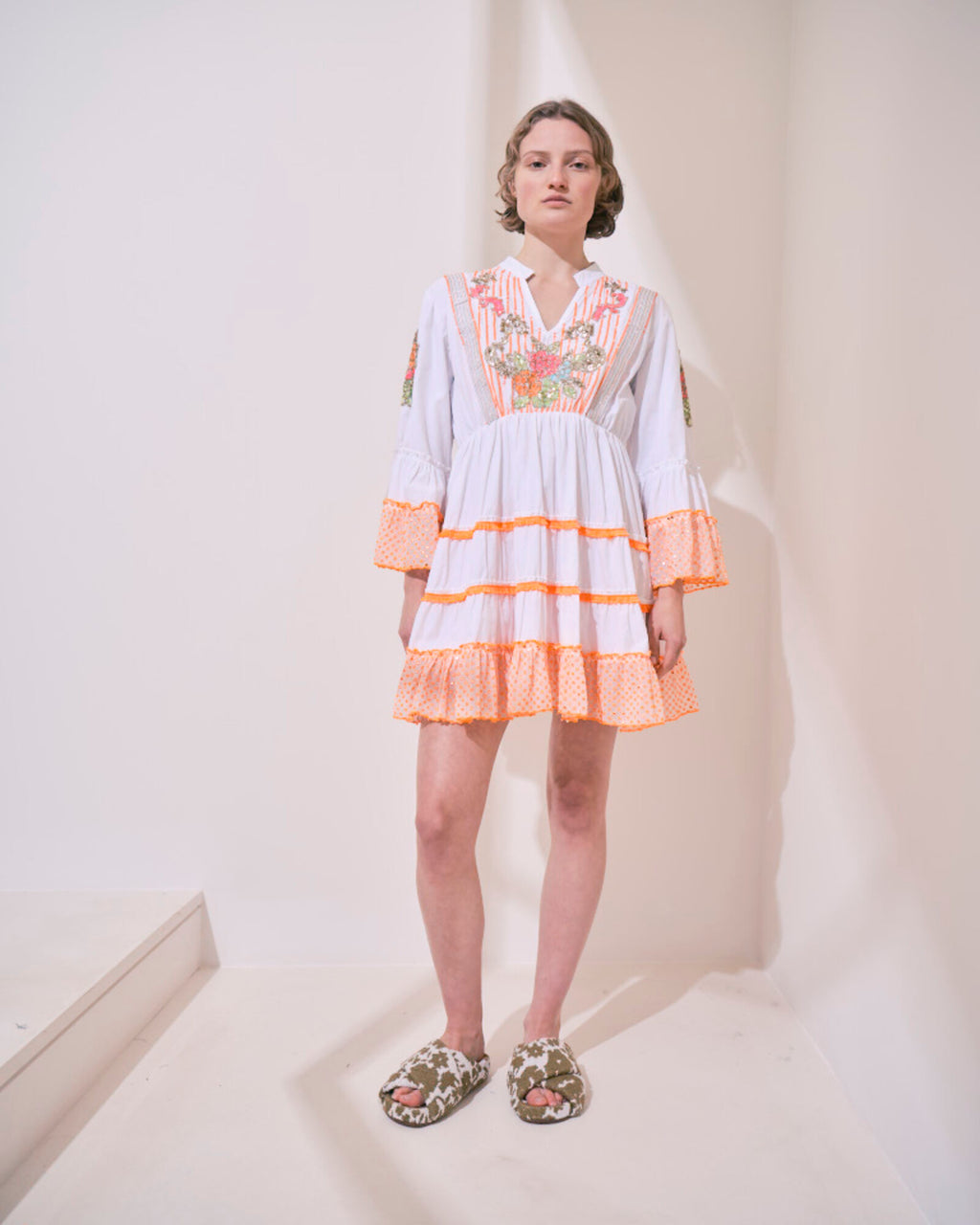 ALEX MAX – Kaftan brodé bohème